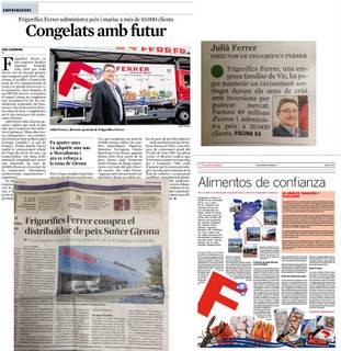 Frigorífics Ferrer en la Prensa 2013